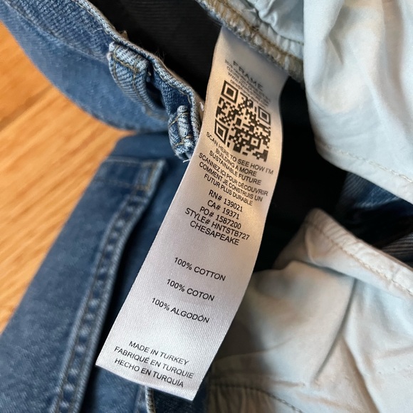 Frame Denim Le High N Tight in Chesapeake - Picture 7 of 10